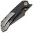 Нож Kansept Fenrir blackwash сталь S35VN рукоять Shred CF/Titanium