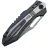 Нож WE Knife Bogey satin сталь M390 рукоять Blue&Satin Titanium (WE23088-3)