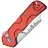 Нож CIVIVI Pulsara Utility сталь 6Cr13 рукоять Red Aluminum (C24041F-2)