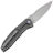 Нож WE Knife Archeozoic satin сталь M390 рукоять Gray Ti/Aluminum Foil CF (WE23091-2)