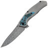 Нож Kansept Havørn сталь Damascus рукоять Arctic Storm FatCarbon/Gray Ti