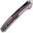 Нож WE Knife Acuminal polished bead blasted сталь Vanax рукоять Flamed Titanium (WE23070-4)