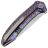 Нож WE Knife Acuminal polished bead blasted сталь Vanax рукоять Flamed Titanium (WE23070-4)