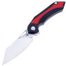 Нож Bestech Kasta Satin сталь 154CM рукоять Black/Red G10 (BG45C)