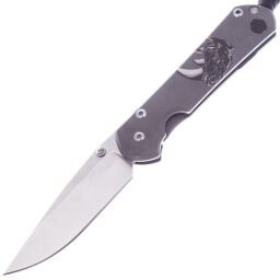 Нож Chris Reeve Small Sebenza 31 CGG Rhino Drop Point CPM-S35VN Titanium