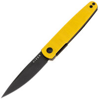 Нож Kizer Bamboo black сталь Nitro-V рукоять Yellow G10