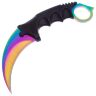 Нож керамбит Viking Nordway CS GO Rainbow рукоять пластик (CS008)