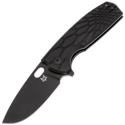 Нож FOX Core Vox black Top Shield сталь N690Co рукоять Black FRN (FX-604 B)
