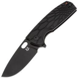Нож FOX Core Vox black Top Shield сталь N690Co рукоять Black FRN (FX-604 B)