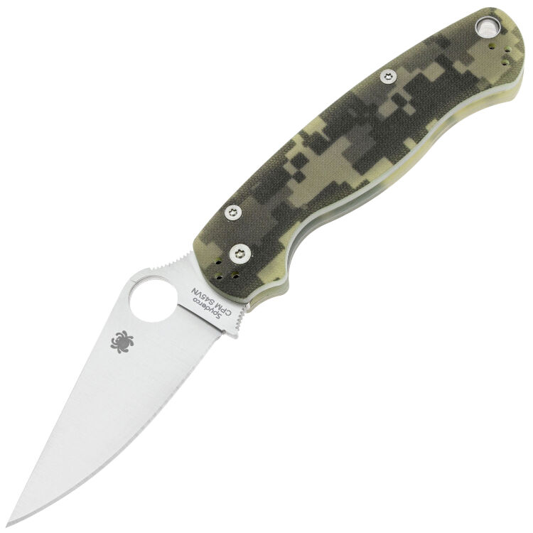 Нож Spyderco Paramilitary 2 сталь S45VN рукоять Digital Camo G10 (C81GPCMO2)