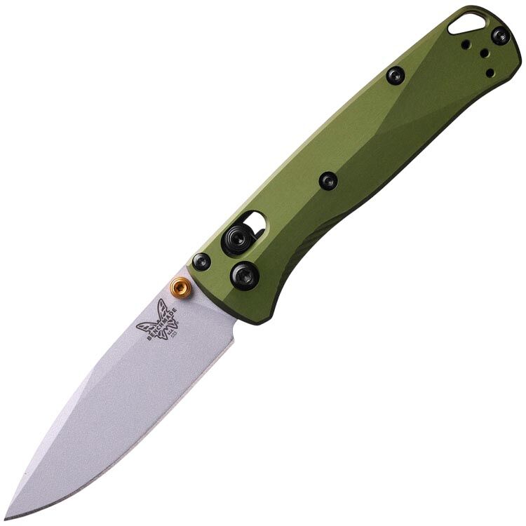 Нож Benchmade Mini Bugout сталь S90V рукоять Woodland Green Aluminium (533SL-10)