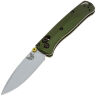 Нож Benchmade Mini Bugout сталь S90V рукоять Woodland Green Aluminium (533SL-10)