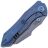 Нож WE Knife High-Fin stonewash сталь CPM-20CV рукоять Blue Titanium (WE22005-3)