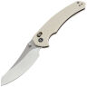 Нож CIVIVI Sixgill satin сталь Nitro-V рукоять Ivory G10 (C24050-2)