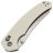 Нож CIVIVI Sixgill satin сталь Nitro-V рукоять Ivory G10 (C24050-2)