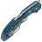Нож Spyderco Dragonfly 2 сталь K390 рукоять Blue FRN (C28FP2K390)