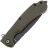 Нож Daggerr Wocket DL blackwash сталь 8Cr14MoV рукоять Olive FRN