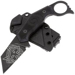 Нож FOX Toa blackwash сталь N690Co рукоять Black G10 (FX-652)