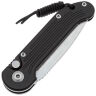 Нож Microtech LUDT Gen II stonewash сталь M390 рукоять Black Aluminum (135-10)