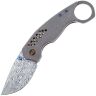 Нож WE Knife Envisage сталь Hakkapella Damasteel рукоять Gray Ti (WE22013-DS1)