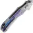 Нож Kansept Quasar сталь Damascus рукоять Lightning Strike Titanium