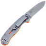 Нож ESEE Avispa Stonewash сталь AUS-8 рукоять Orange GFN (BRK1301OR)