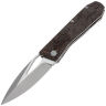 Нож Dashkoffknives Stinger сталь M398 рукоять Dark Matter Copper FatCarbon