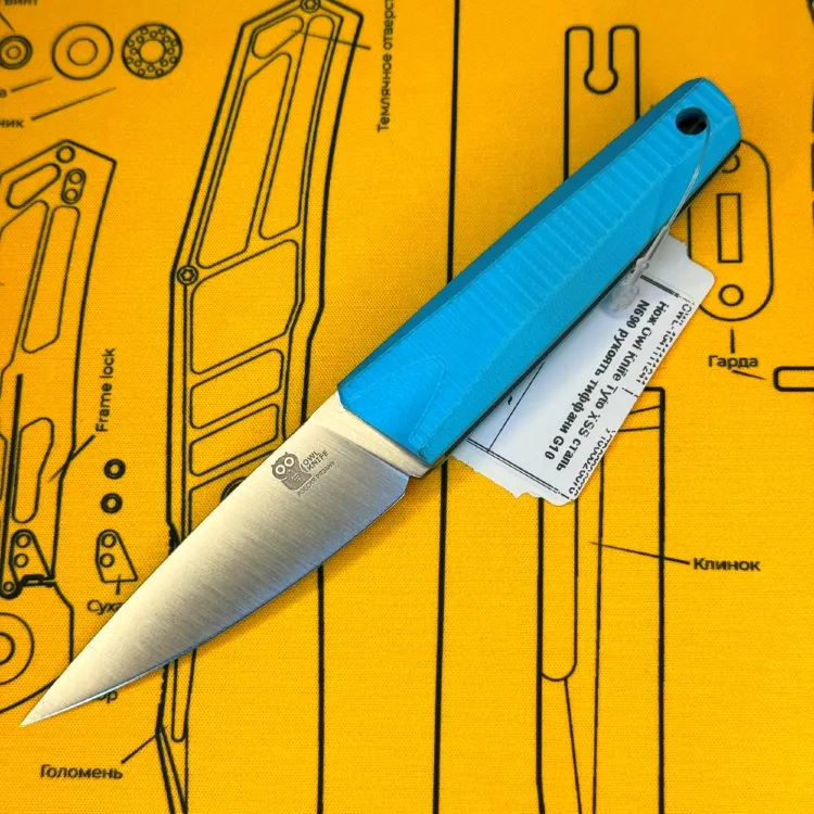 Нож Owl Knife Tyto XSS сталь N690 рукоять тиффани G10