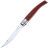 Нож Opinel №10 Effile Slim филейный сталь 12C27 рукоять Падук (000013)