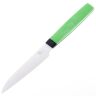 Нож кухонный Owl Knife Овощной P100 сталь N690 рукоять салатовый G10
