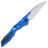 Нож Kershaw Launch 13 сталь CPM-154 рукоять Blue Aluminium (7650BLUBL)