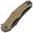 Нож WE Knife RekkeR blackwash сталь CPM-20CV рукоять Black/Gold Ti (WE22010G-3)