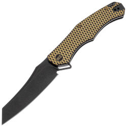 Нож WE Knife RekkeR blackwash сталь CPM-20CV рукоять Black/Gold Ti (WE22010G-3)