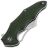 Нож CIVIVI Chiro satin сталь 14C28N рукоять Green Canvas Micarta (C23046-2)