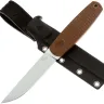 Нож Owl Knife North-S сталь N690 рукоять микарта Орех