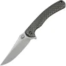 Нож WE Knife Dracarys stonewash сталь M390 рукоять Gray Titanium (WE25061B-1)