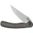 Нож WE Knife Dracarys stonewash сталь M390 рукоять Gray Titanium (WE25061B-1)