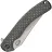 Нож WE Knife Dracarys stonewash сталь M390 рукоять Gray Titanium (WE25061B-1)