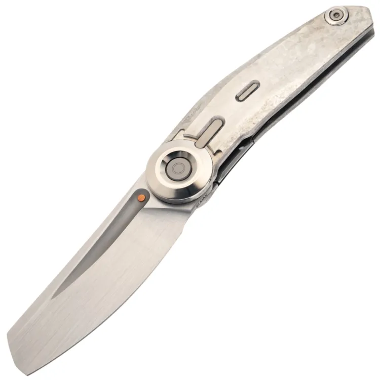 Нож Reate/Vulpex Knives CLU satin сталь Elmax рукоять Crystalized gray Titanium