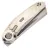 Нож Reate/Vulpex Knives CLU satin сталь Elmax рукоять Crystalized gray Titanium