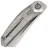 Нож Reate/Vulpex Knives CLU satin сталь Elmax рукоять Crystalized gray Titanium