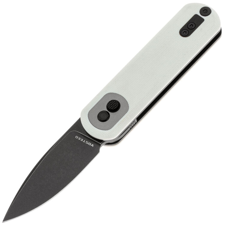 Нож Vosteed Corgi Pup blackwash сталь 14C28N рукоять White G10