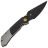 Нож Kansept Fenrir Left Handed blackwash сталь S35VN рукоять Shred CF/Titanium