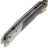 Нож Kansept Fenrir Left Handed blackwash сталь S35VN рукоять Shred CF/Titanium