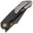 Нож Kansept Fenrir Left Handed blackwash сталь S35VN рукоять Shred CF/Titanium