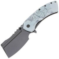 Нож Kansept Korvid XL Father's Day darkwash сталь 154CM рукоять G10