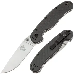 Нож Ontario RAT-1.5 satin сталь MagnaCut рукоять Carbon Fiber (8884)