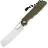 Нож SHOOZIZ XUN119A сталь D2 рукоять Green Micarta