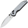 Нож Kizer Assassin satin сталь Nitro-V рукоять G10/Carbon Fiber