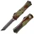 Нож Microtech Hera II Mini T/E Serrated Outbreak сталь M390MK рукоять Aluminium